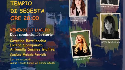 Letteratura e musica al tempio di Segesta: dal 17 al 19 luglio la IV edizione di Intrecci Narrativi Festival