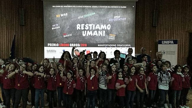 Il coro Doremi’ alla XIV edizione del premio Libero Grassi
