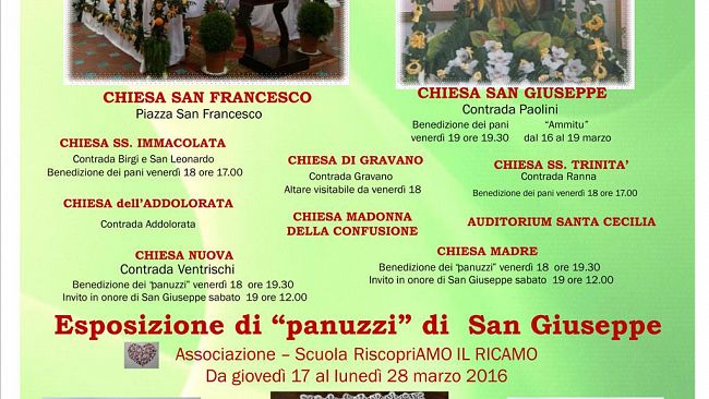 Appuntamenti a Marsala dal 18 al 20 marzo.