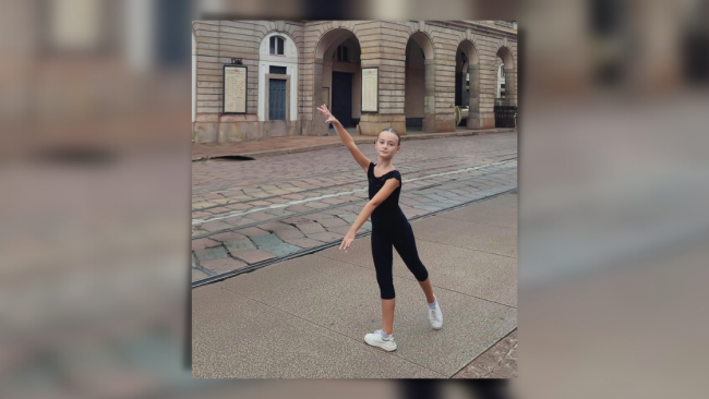Una ballerina trapanese alla 
