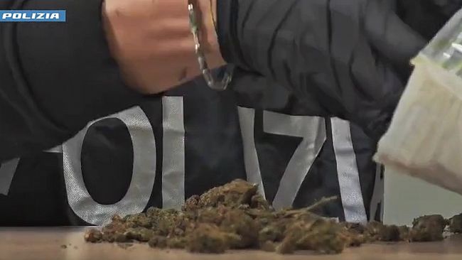 Operazione nazionale della Polizia di Stato. 1335 arresti e oltre 450 kg di droga sequestrati.