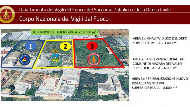 Mazara, bene confiscato alla mafia in contrada Santa Maria diventerà la nuova caserma dei Vigili del Fuoco