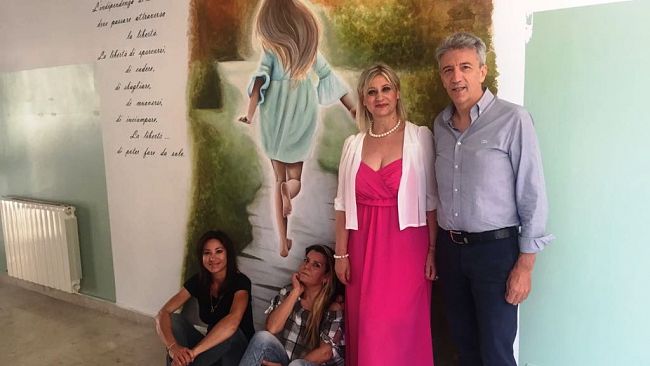 Mazara, murales nelle scuole di competenza comunale.