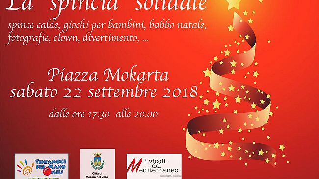 Sabato 22 Dicembre la ‘Spincia Solidale’ in Piazza Mokarta