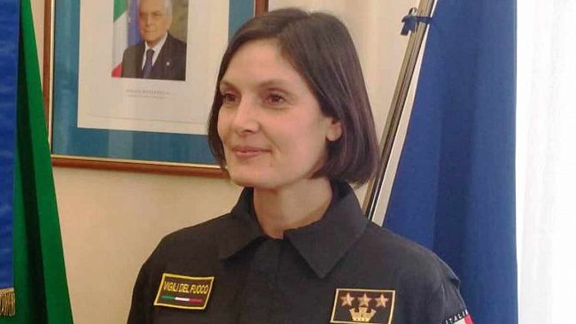 Trapani, una donna al comando dei Vigili del Fuoco