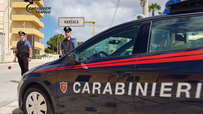 Marsala, servizi del weekend. 9 denunce dei carabinieri 