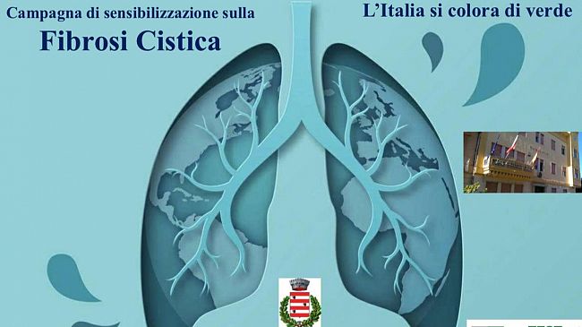 Contro la fibrosi cistica i Comuni di Campobello e Paceco si illuminano di verde grazie al Rotary  