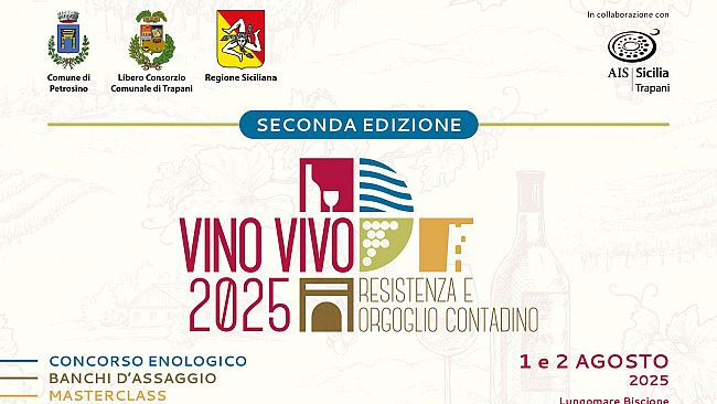 Petrosino, al via la seconda edizione di “Vino Vivo”