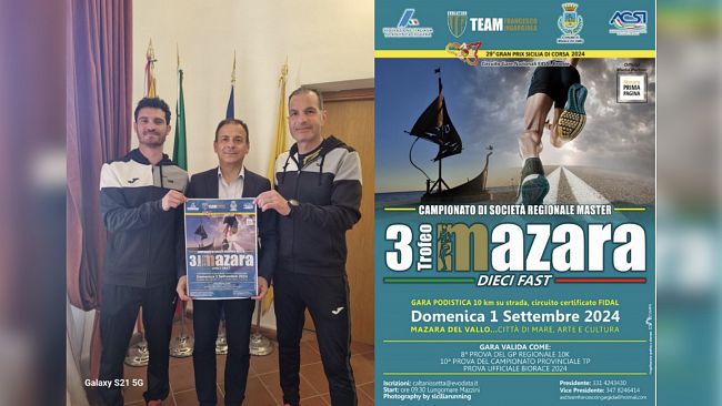 Mazara, si svolgerà a settembre il 3°Trofeo Mazara DieciFast
