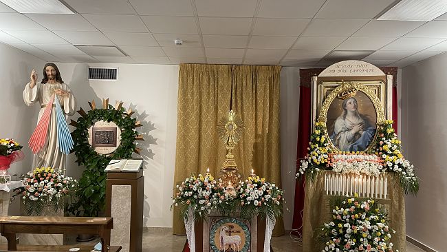 Mazara, la Madonna del Paradiso arriva in ospedale: giorni di fede e speranza per pazienti e personale