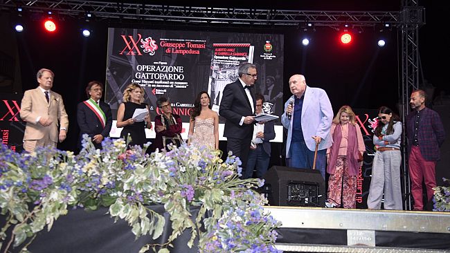 Oltre 1500 spettatori alla premiazione del XX Premio Letterario Internazionale “Giuseppe Tomasi di Lampedusa