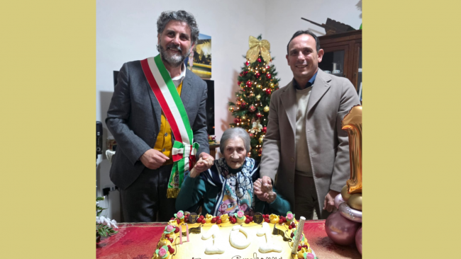 Petrosino, la signora Rosa Balistreri compie 101 anni 