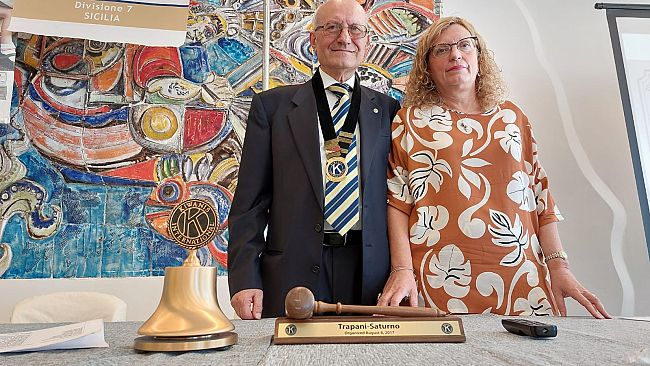 ​Francesco Mineo è il nuovo presidente del Kiwanis Club Trapani - Saturno