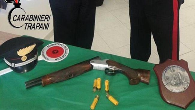 Mazara: 1 arresto per detenzione illegale di armi