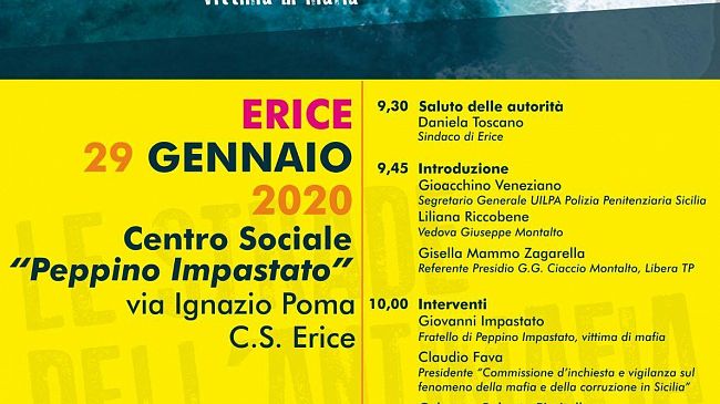 “Le Strade dell’antimafia”, un incontro in memoria dell’agente Giuseppe Montalto
