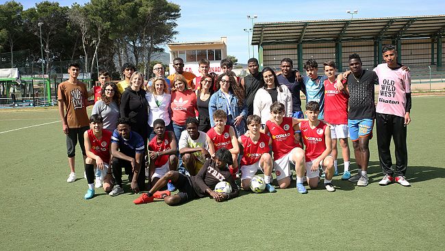 Badia Grande: festa di fine Ramadan con calcio e barbecue a Custonaci