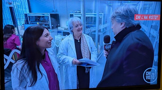 La biologa mazarese Rossana Cisternino a 