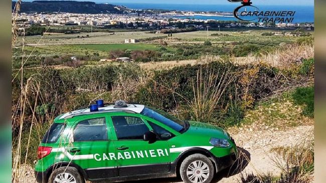 Mazara del Vallo: discarica abusiva.  2 denunciati dai carabinieri