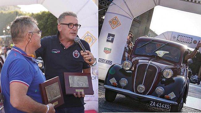 I campobellesi Ciravolo e Messina vincitori della Targa Florio Classica 2023  