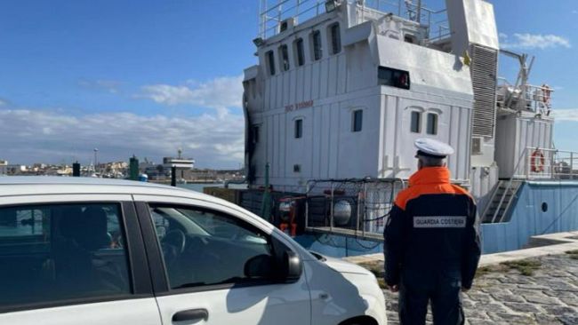 ​Fermo amministrativo per una nave greca ormeggiata a Mazara del Vallo