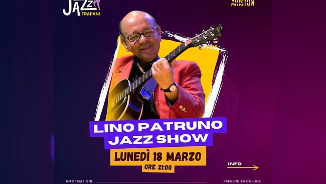 Il jazz firmato Lino Patruno in scena al Cine Teatro Ariston