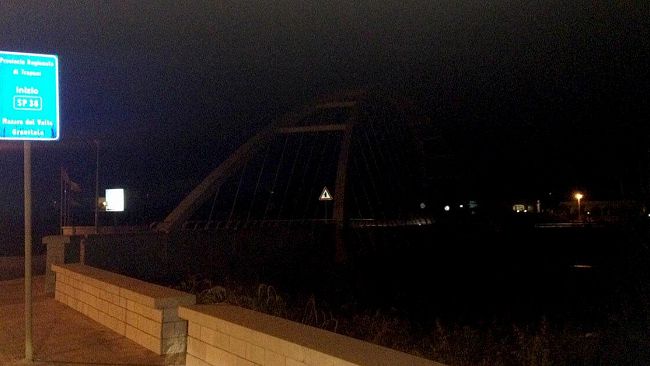 Ponte sul fiume Arena e Sp38 al buio ma la Provincia non ha soldi