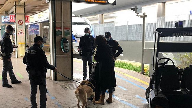 “Operazione Stazioni Sicure”, controlli della Polizia  nelle stazioni ferroviarie siciliane