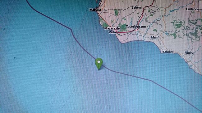Terremoto nel Canale di Sicilia: scossa di magnitudo 3.7 al largo tra Marsala e Mazara