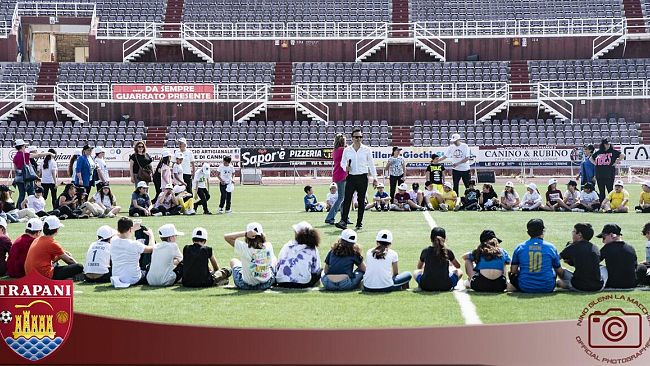 Il calcio con gli occhi dei bimbi: concluso progetto tra scuole e FC Trapani