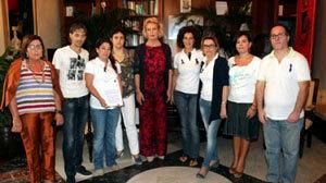 MARSALA – Delegazione per i diritti degli ammalati di alzheimer guidata dalla consigliera rosanna genna ricevuta dal sindaco giulia adamo