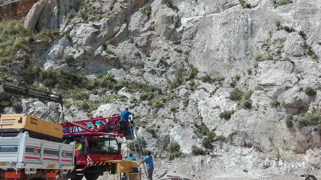 Castellammare del Golfo, Depuratore: partiti i lavori di mitigazione del rischio di caduta massi.