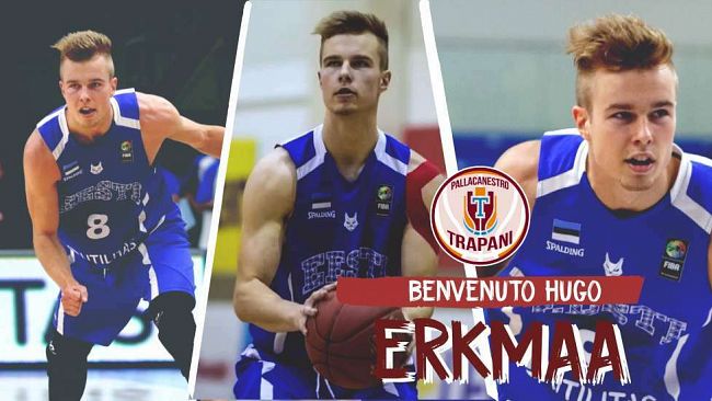 Pallacanestro Trapani, arriva il talentuoso estone Hugo Erkmaa