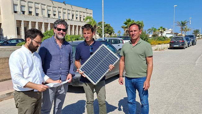 Petrosino, avviato progetto di illuminazione pubblica con pannelli fotovoltaici