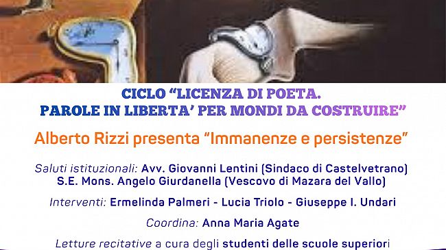 ​La parola come spazio di libertà: Alberto Rizzi ospite della Galleria Letteraria 2026