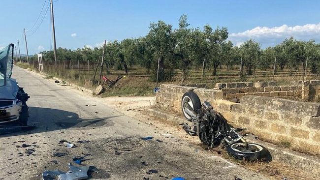 Ricoverati a Marsala i due centauri coinvolti nell'incidente di Marinella