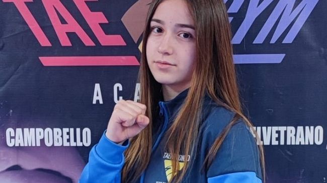 ​L'atleta castelvetranese Miriam Diliberto alla