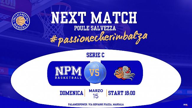 Nuova Pallacanestro Marsala, sfida decisiva contro Gravina