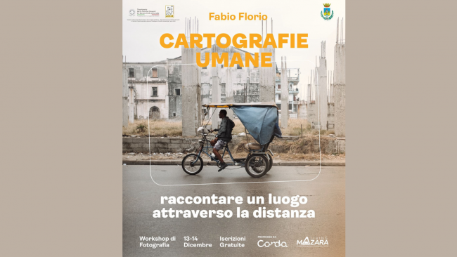 Living Mazara, il 13 e 14 dicembre il workshop gratuito di fotografia dal titolo 