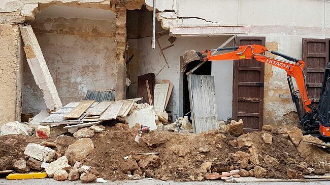 Campobello, persistono i disagi a due settimane dall’incidente dell’ ex cinema Olimpia