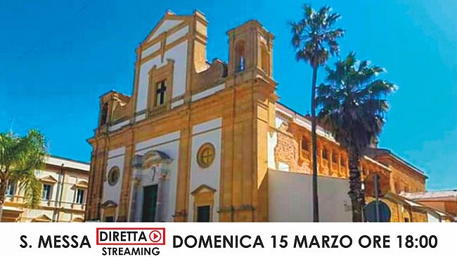 Partanna: domenica 15 marzo ore 18:00 Santa Messa in diretta streaming