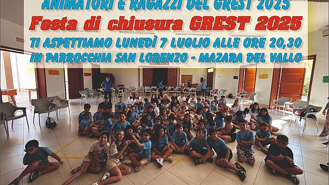 Mazara, Grest 2025: un mese di gioia e crescita in Parrocchia