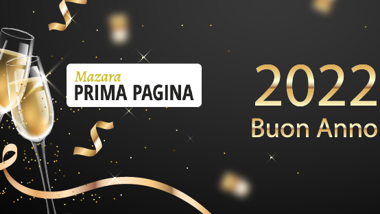 Prima pagina Mazara: auguri di Buon Anno