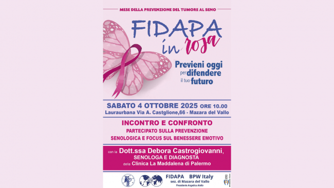Mazara, il 4 ottobre l'evento 