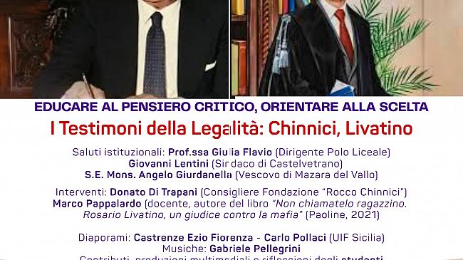​La Galleria Letteraria dedica un appuntamento speciale ai Testimoni della legalità: oggi al Classico 