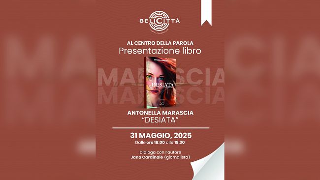 La mazarese Antonella Marascia presenta il libro 