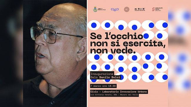 Mazara, ​una sala del Civic sarà intitolata a Danilo Dolci