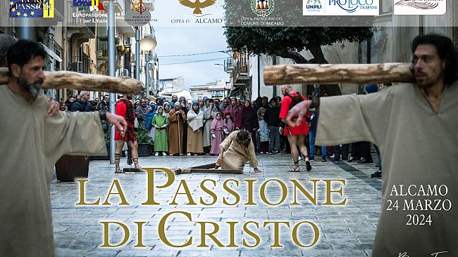 Alcamo, domenica 24 marzo, un percorso nel centro storico per la tradizionale rappresentazione della “Via Crucis”
