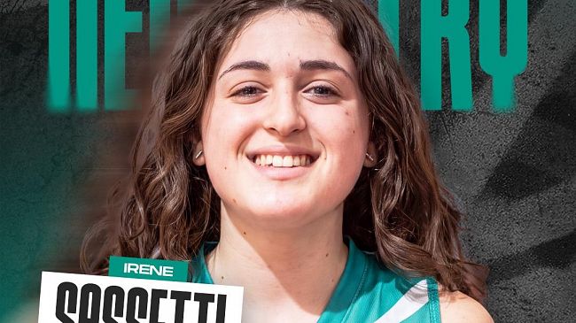 Irene Sassetti è una nuova giocatrice della Golfo Basket Woman Alcamo