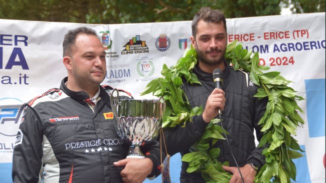 22° Slalom dell'Agro Ericino: Emanuele Schillace vince nella sfida tra i tornanti