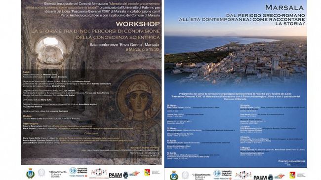 Marsala, Workshop inaugurale, Marsala dal periodo greco-romano all’età contemporanea